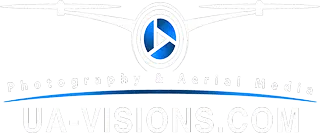 Transparent White - UA-Visions Logo