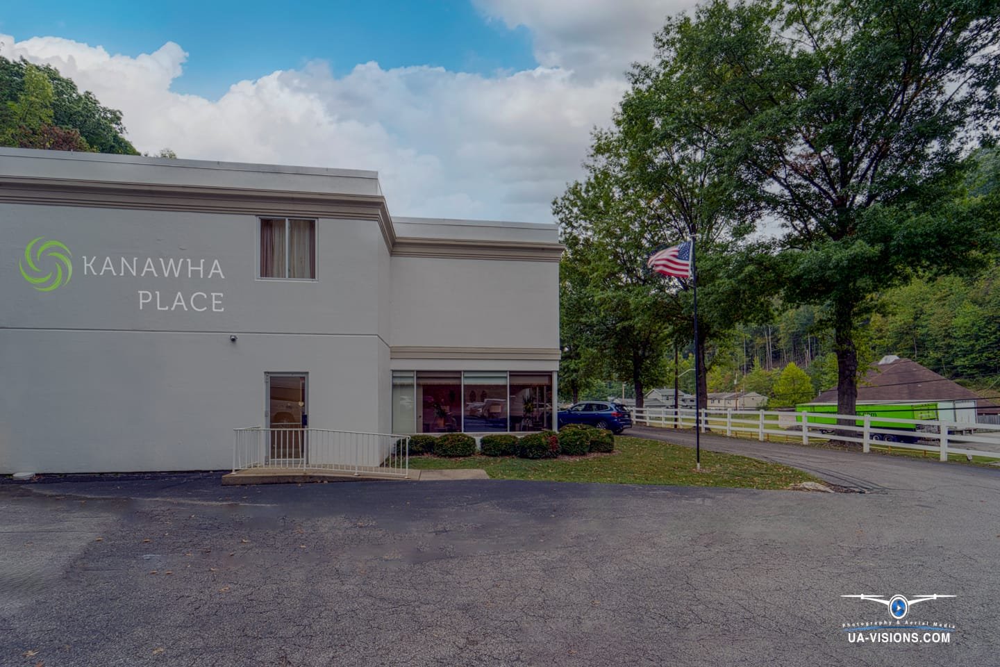 View of Kanawha Place Senior Living taken by UA-Visions