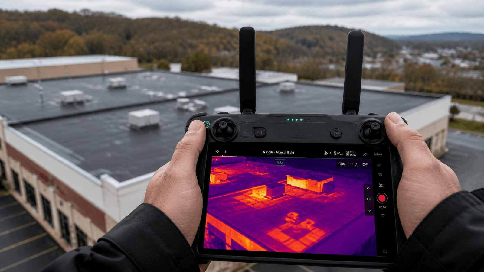 UA-Visions Thermal Drone Inspection